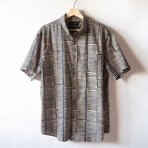 Banana Republic Factory Organically Grown Cotton Shirt Short Sleeve Slim Fit